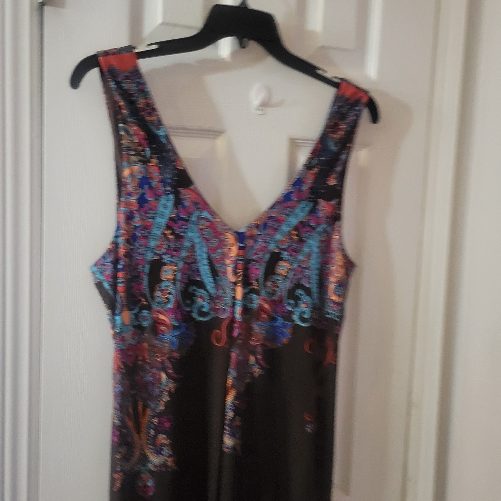 2x maxi dress boho print beautiful flowy. - Picture 5 of 7